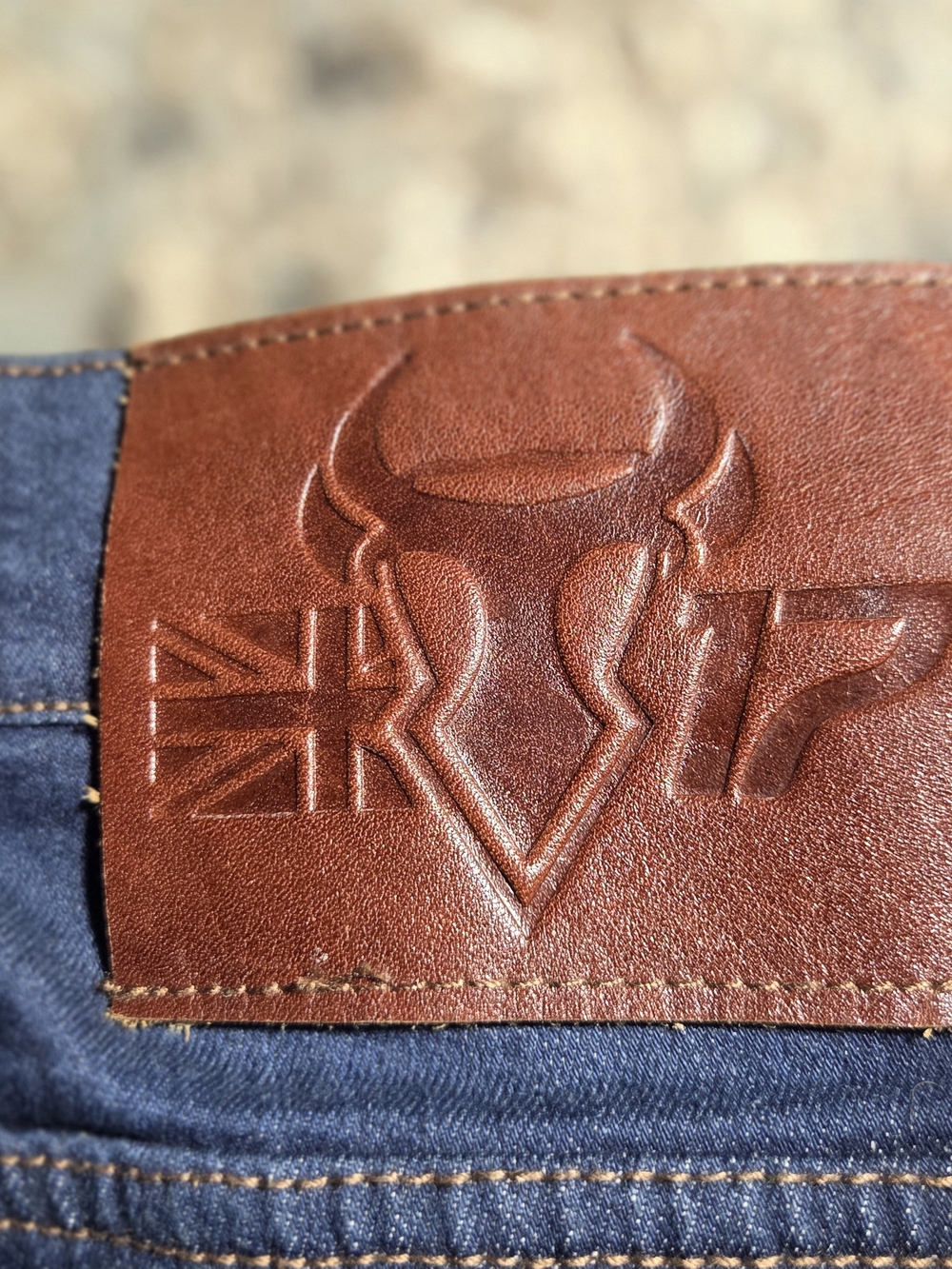 Bull-it 17 SR6 Covec Motorcycle Jeans Blue Denim Men's Size 38S Reinforced - Picture 10 of 11